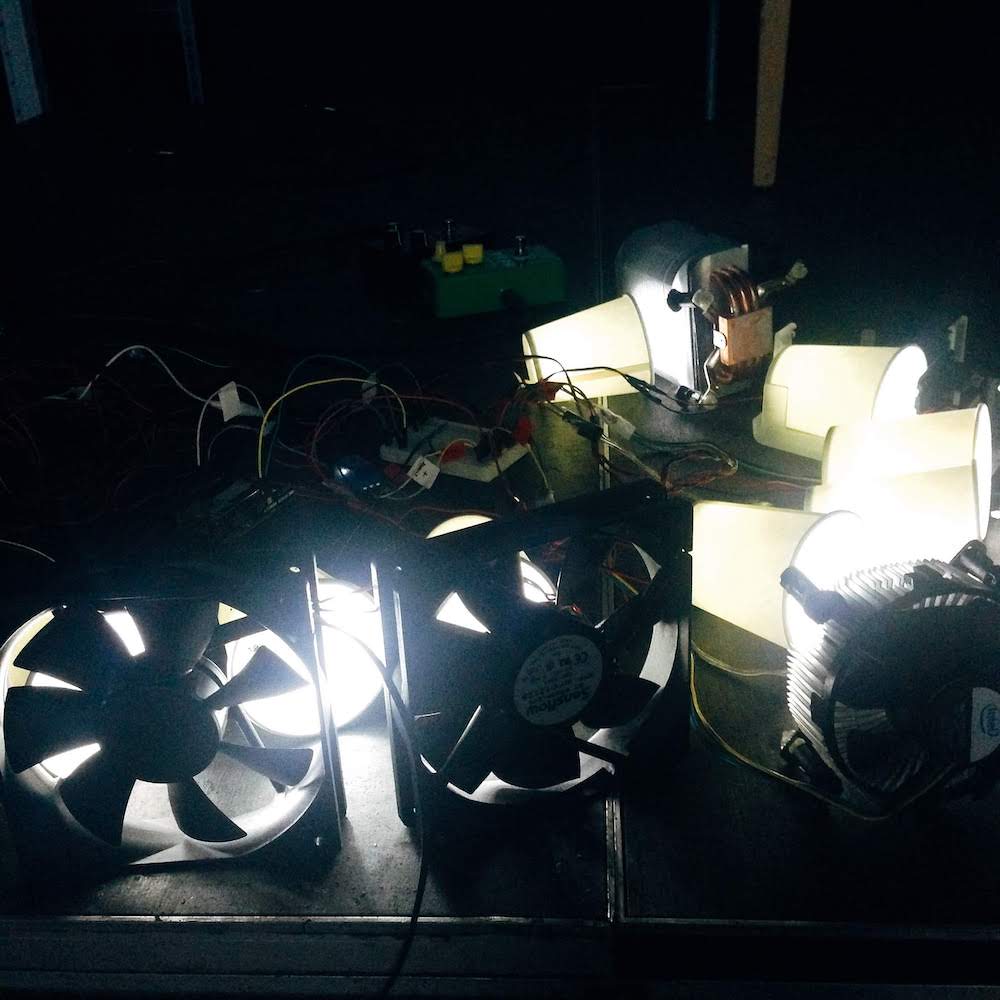 led fans